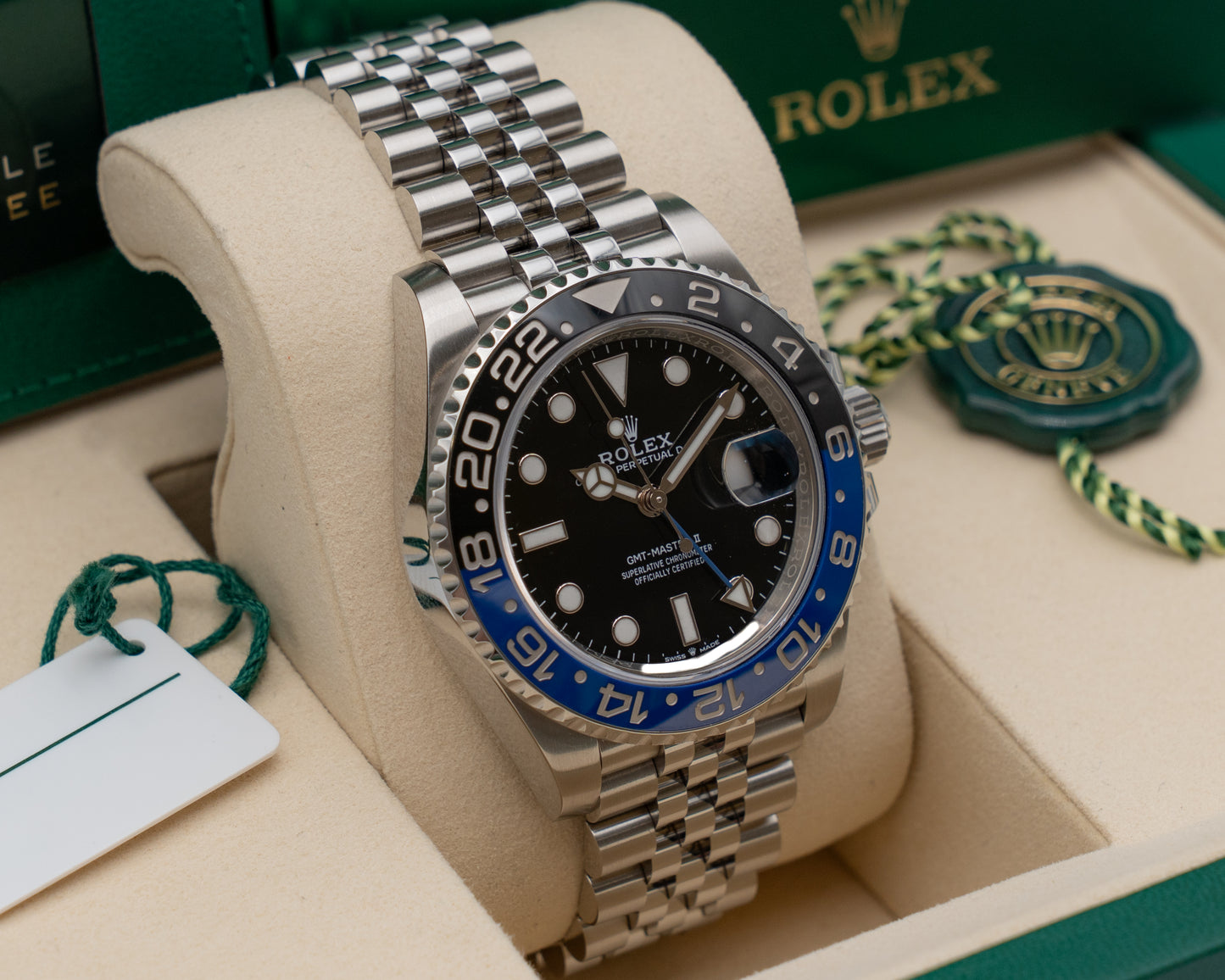 Rolex GMT Master II 40mm 126710BLNR Batgirl On Jubilee 2023