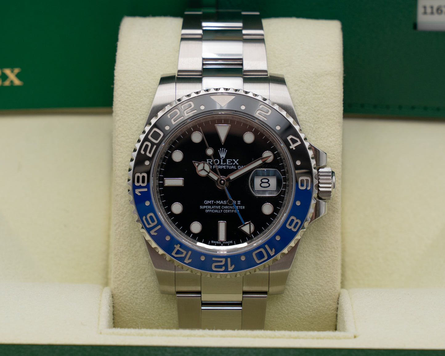 Rolex Gmt Master II 16710BLNR 40mm Batman 2014