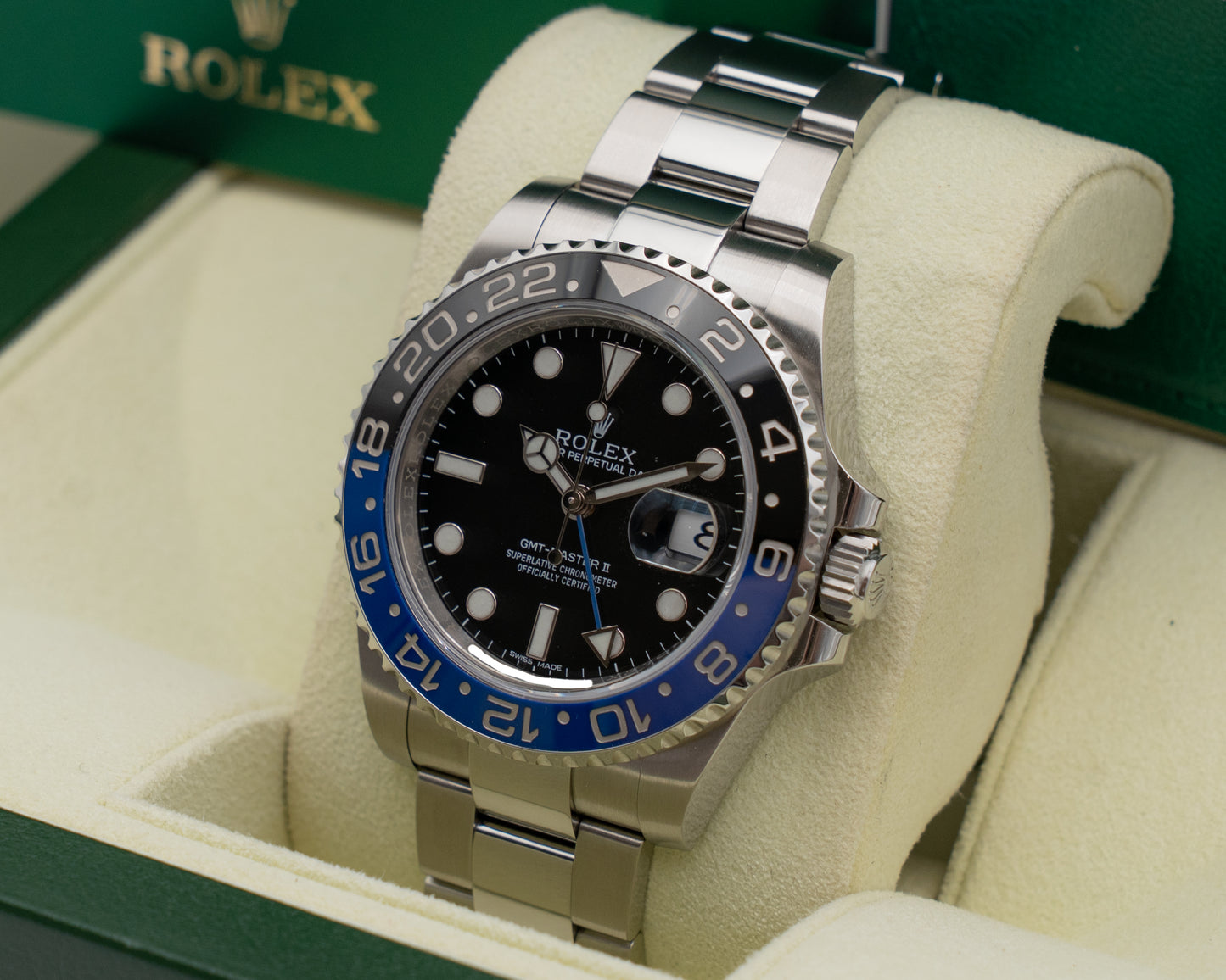 Rolex Gmt Master II 16710BLNR 40mm Batman 2014
