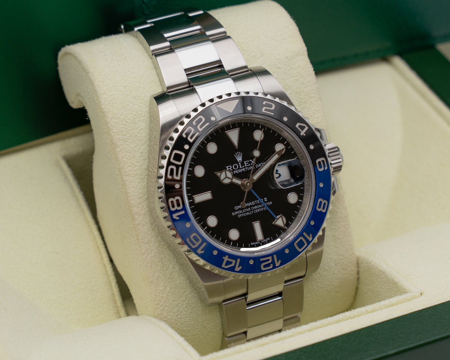 Rolex Gmt Master II 16710BLNR 40mm Batman 2014
