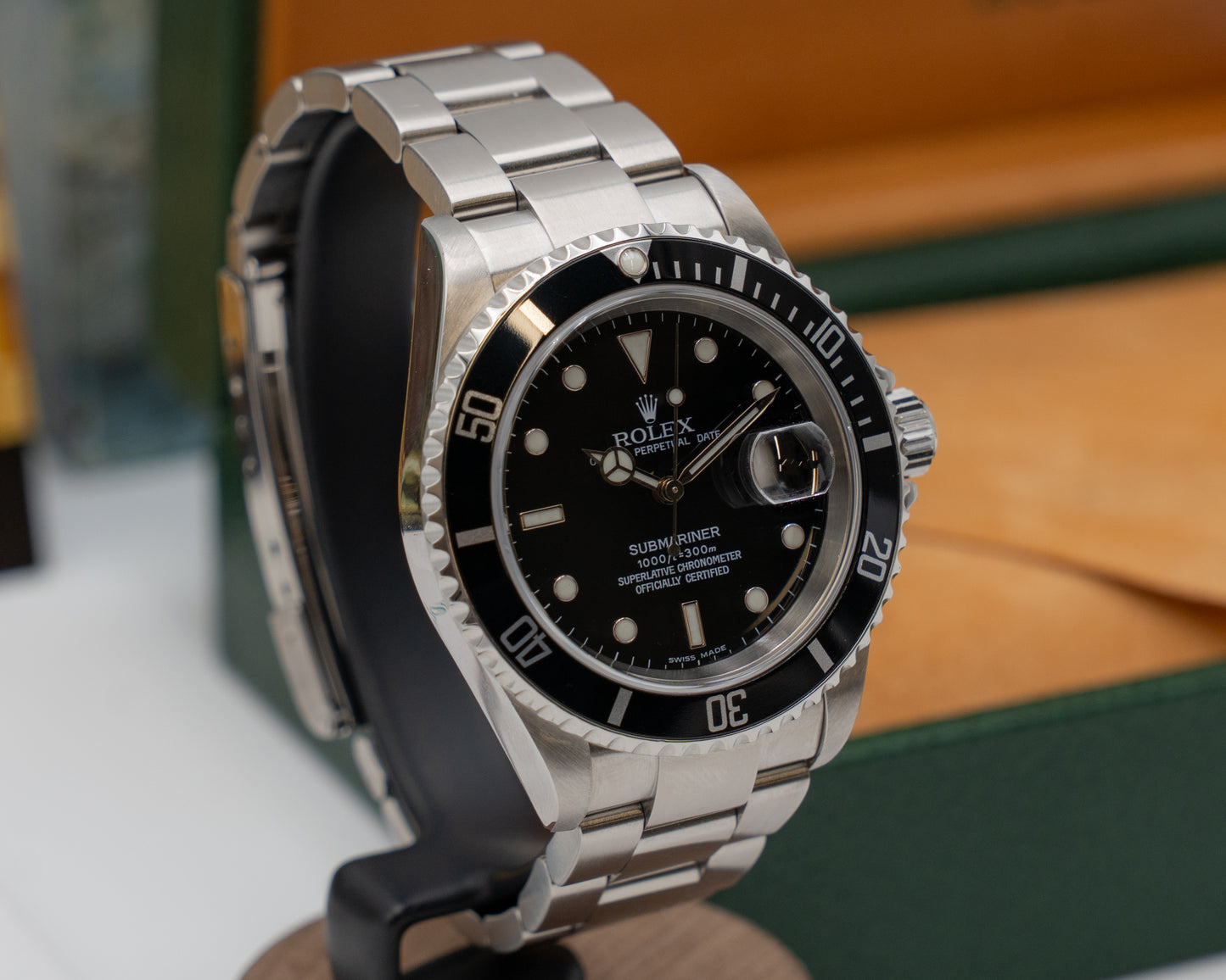 Rolex Submariner 40mm 16610 Black Dial 2004