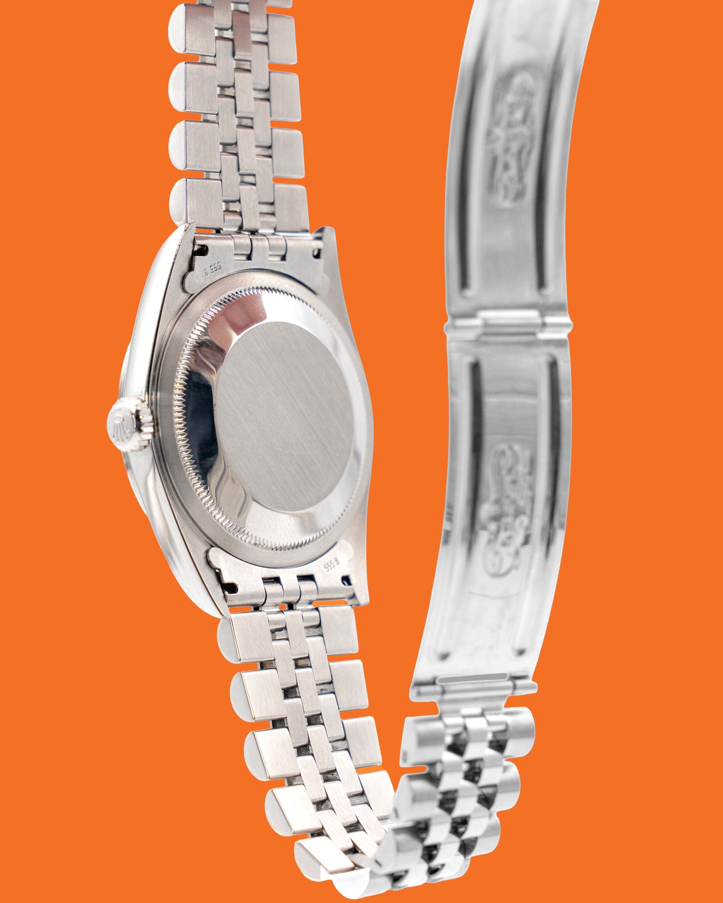 Rolex Datejust 36mm 16200 White Roman Dial on Jubilee F-Serial
