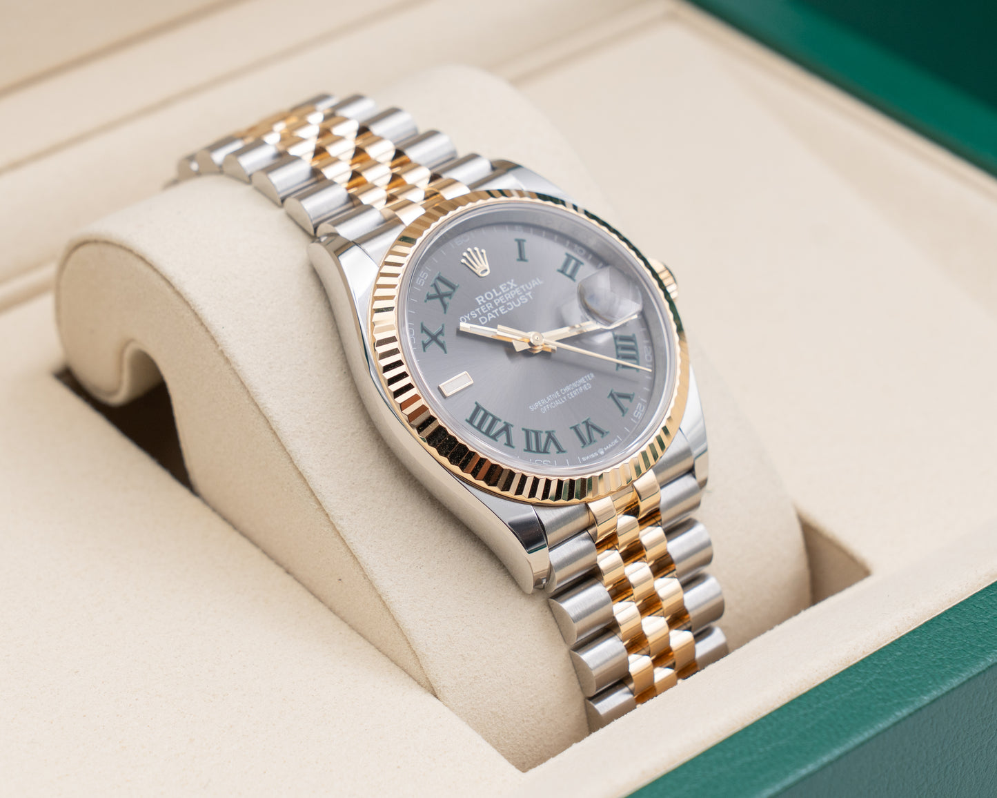 Rolex Datejust 36mm 126233 Two Tone Wimbledon 2026