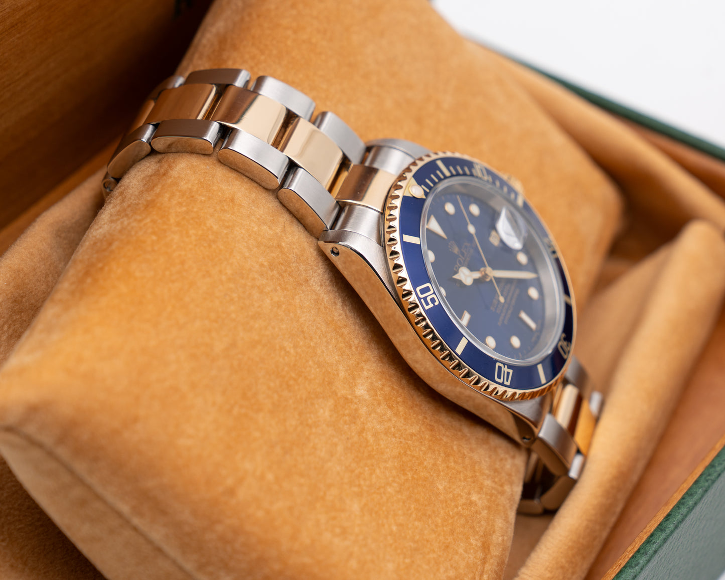 Rolex Submariner Date 40mm 16613LB Two Tone Yellow Bluesy A-Serial