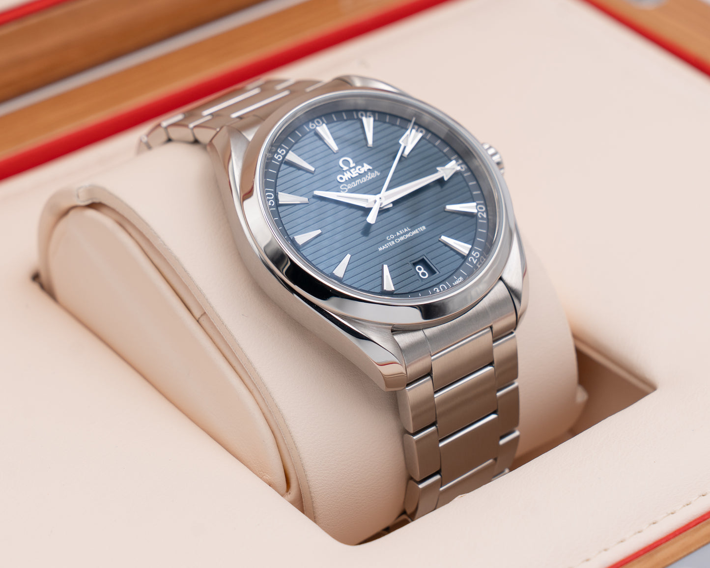 Omega Seamaster Aqua Terra 41mm 220.10.41.21.03.004 Blue Dial 2020