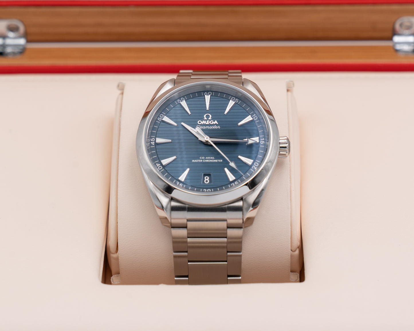 Omega Seamaster Aqua Terra 41mm 220.10.41.21.03.004 Blue Dial 2020