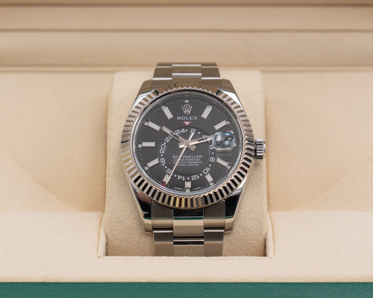Rolex Skydweller 42mm 326934 Black on Oyster 2021