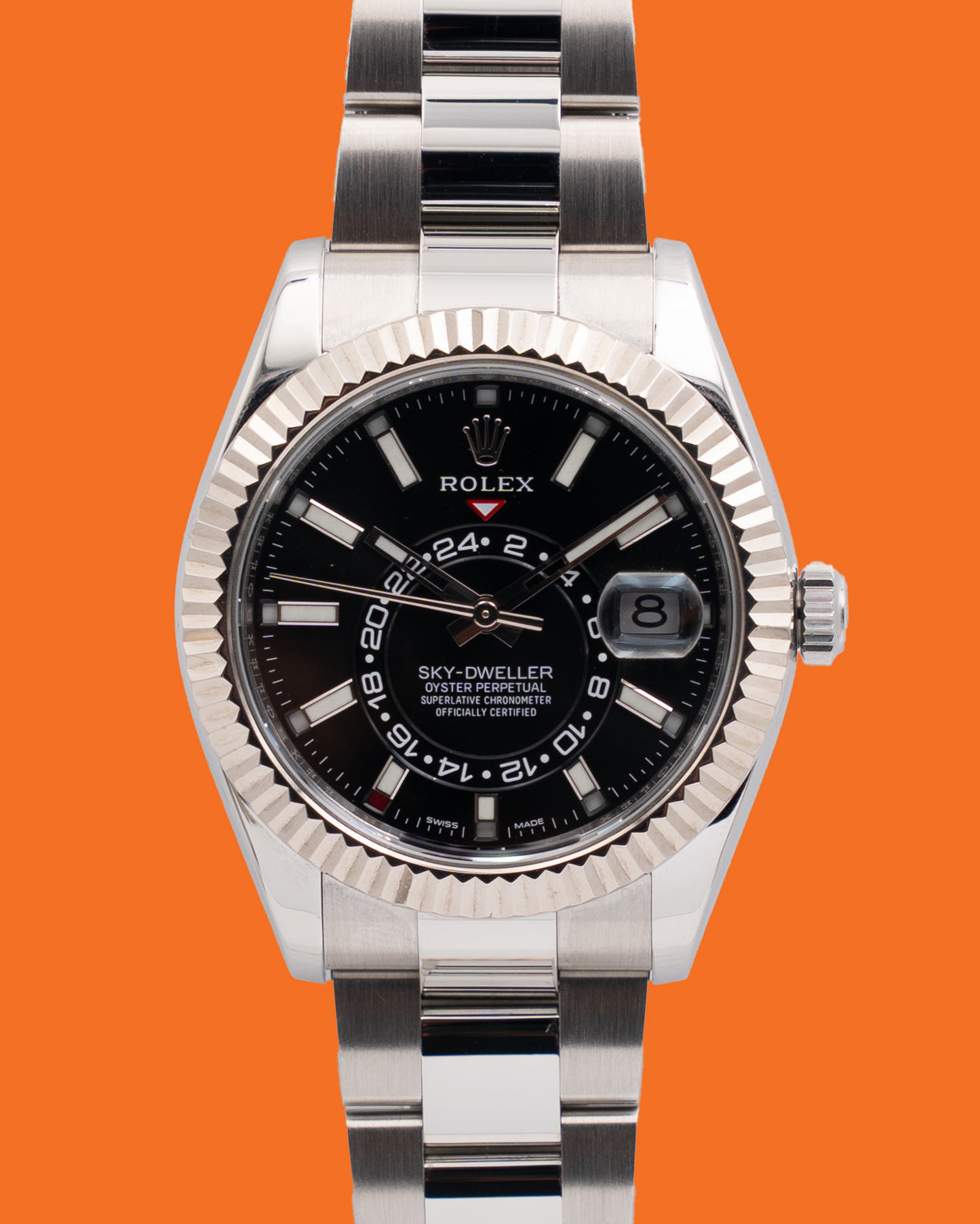 Rolex Skydweller 42mm 326934 Black on Oyster 2021
