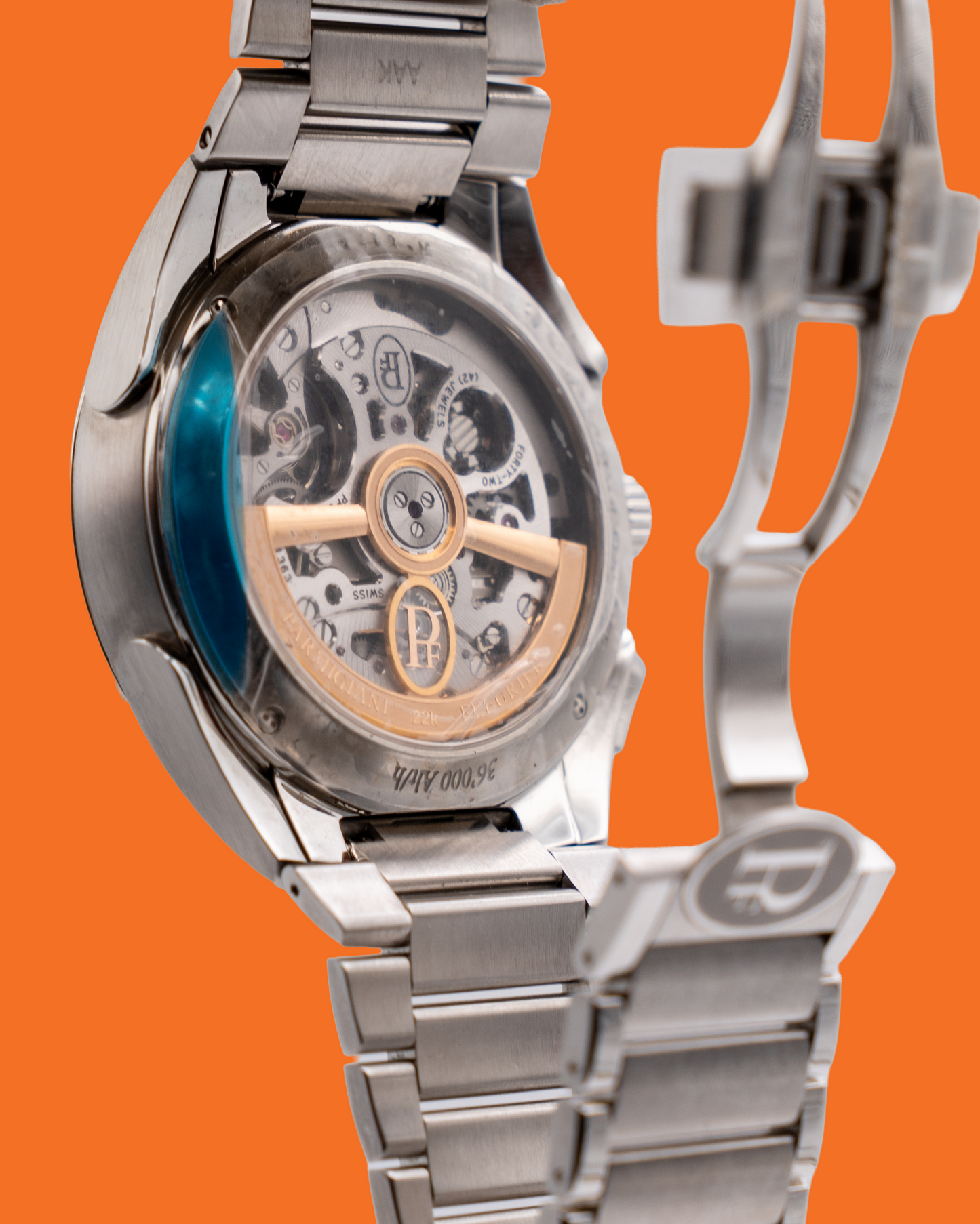 UNWORN STICKERED  Parmigiani Tonda PF Chronograph 42mm PFC915-1020001-100182 Blue Dial  2022