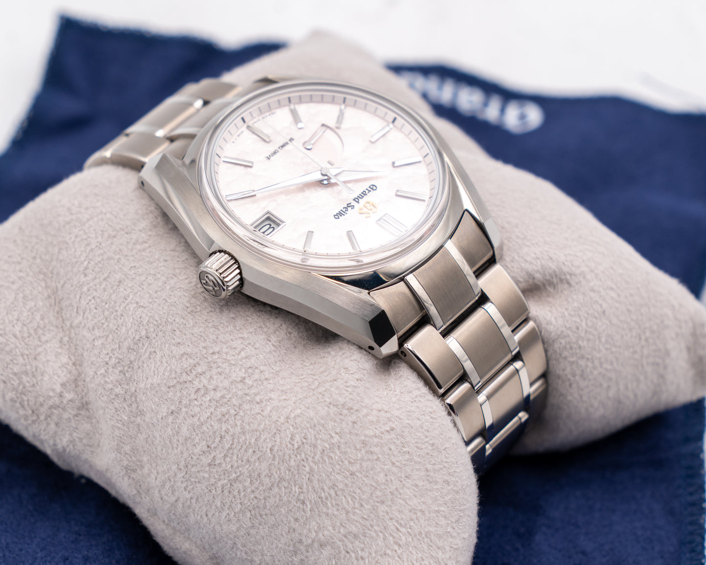 Grand Seiko Heritage Collection 40mm SBGA413 Titanium Shunbun Spring Blossom 2025