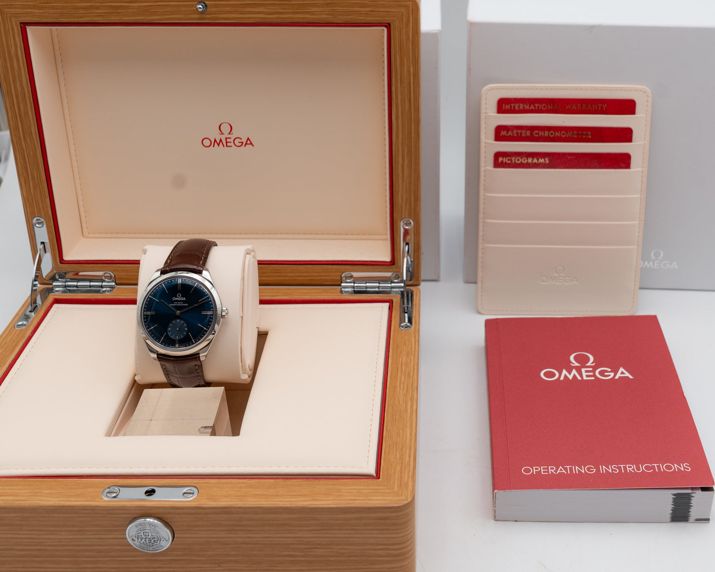Omega De Ville 435.13.40.21.03.002 Trésor Co‑axial Master Chronomete Blue Dial 2024