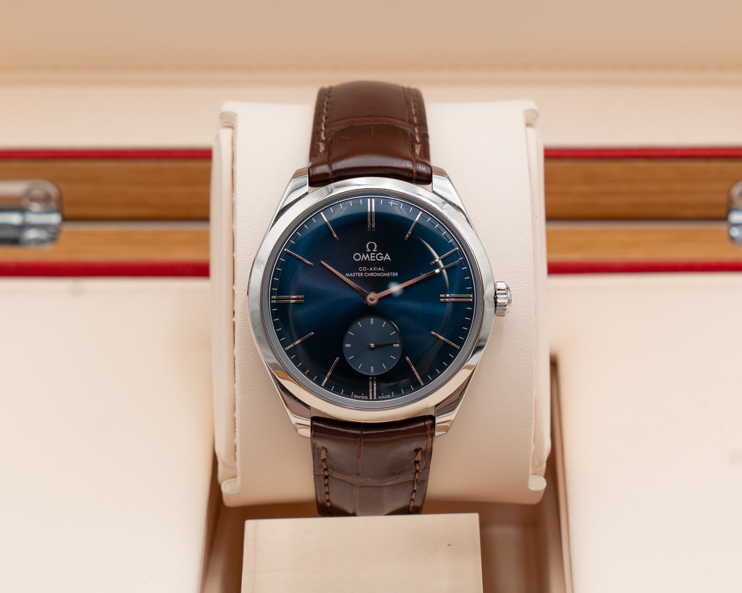 Omega De Ville 435.13.40.21.03.002 Trésor Co‑axial Master Chronomete Blue Dial 2024