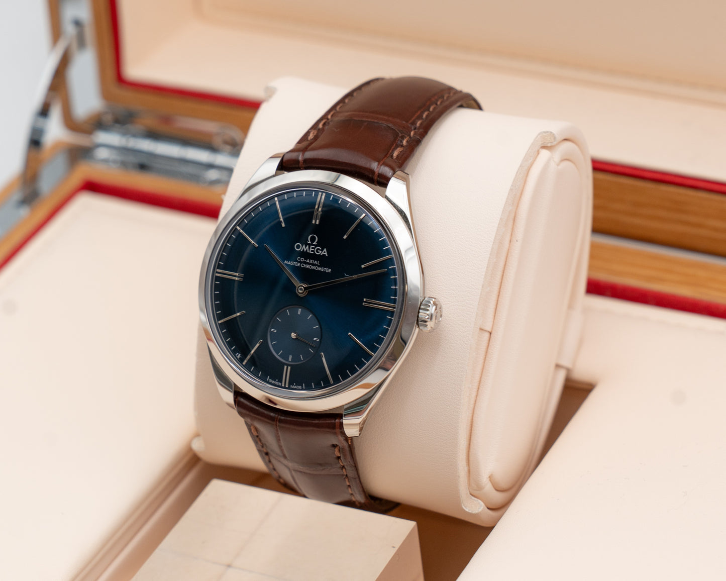 Omega De Ville 435.13.40.21.03.002 Trésor Co‑axial Master Chronomete Blue Dial 2024
