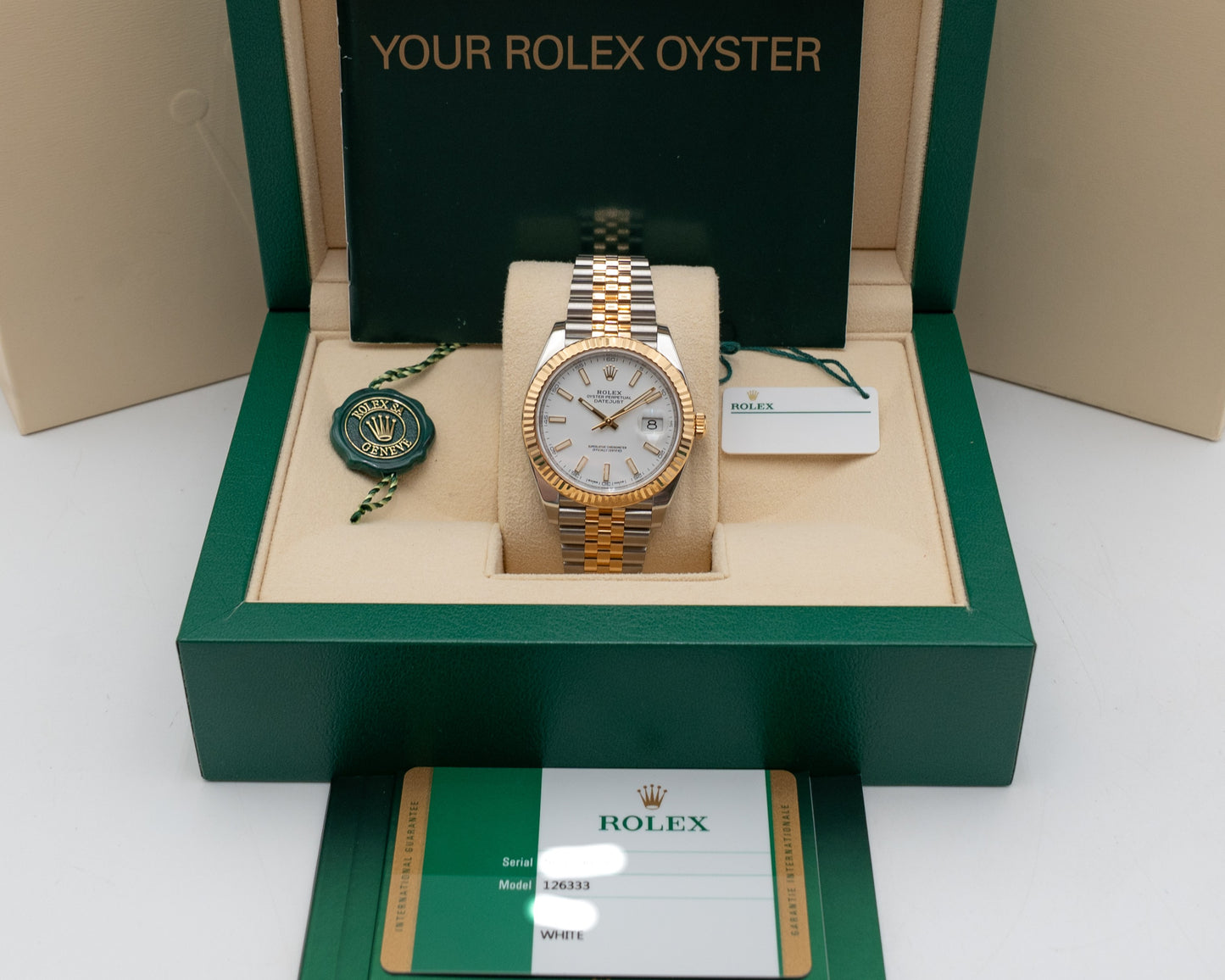 Rolex  Datejust 126333 41mm Steel and Yellow Gold Rolesor 2018