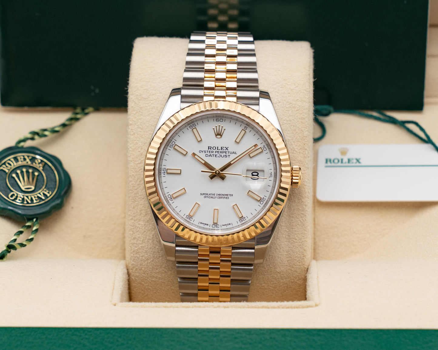 Rolex  Datejust 126333 41mm Steel and Yellow Gold Rolesor 2018
