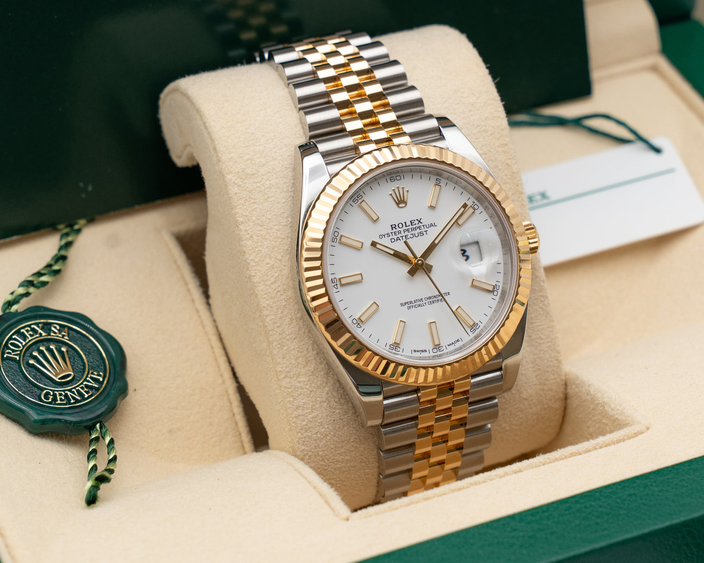 Rolex  Datejust 126333 41mm Steel and Yellow Gold Rolesor 2018