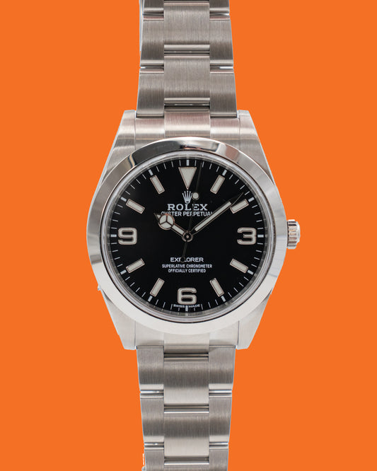 Rolex Explorer 39mm 214270 Black 2019