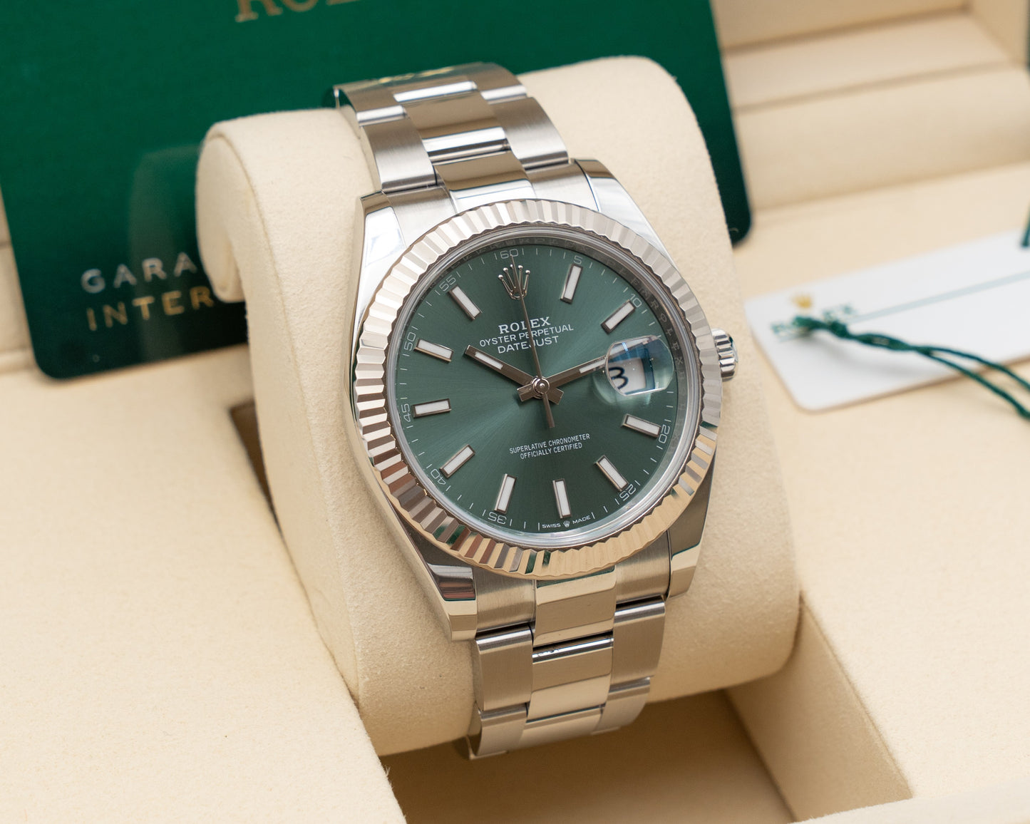 Rolex Datejust 126334 41mm Mint Green 2026