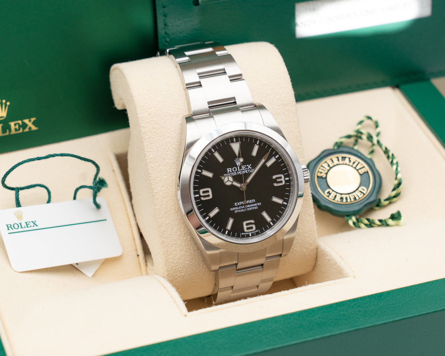 Rolex Explorer 39mm 214270 Black 2019