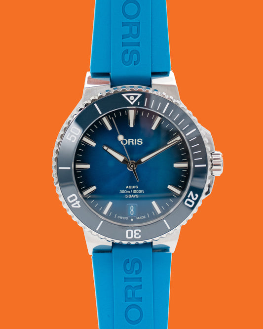 Oris Aquis Date 43.5mm 01 400 7790 4135  Cal. 400 Blue Dial