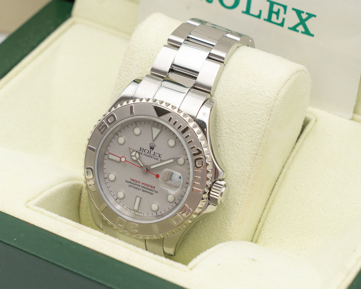 Rolex Yachtmaster 16622 40mm Steel and Platnium 2002
