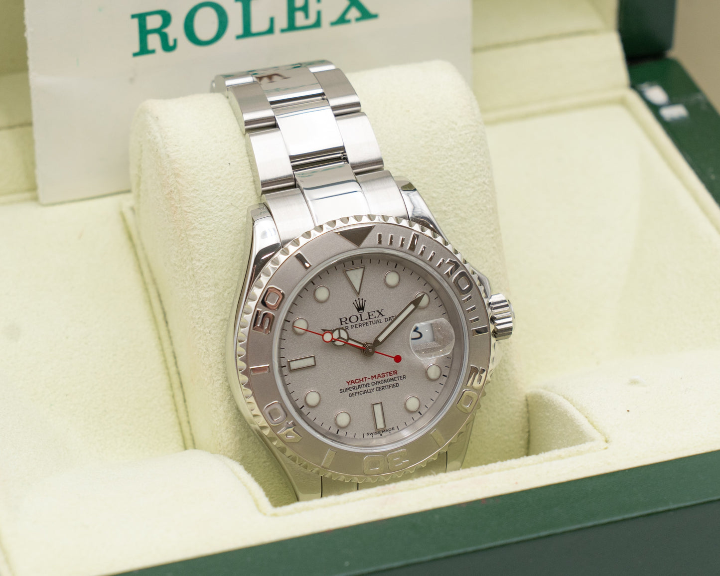 Rolex Yachtmaster 16622 40mm Steel and Platnium 2002