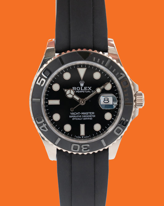 Rolex Yachtmaster 42mm 226659 White Gold on Oysterflex 2019
