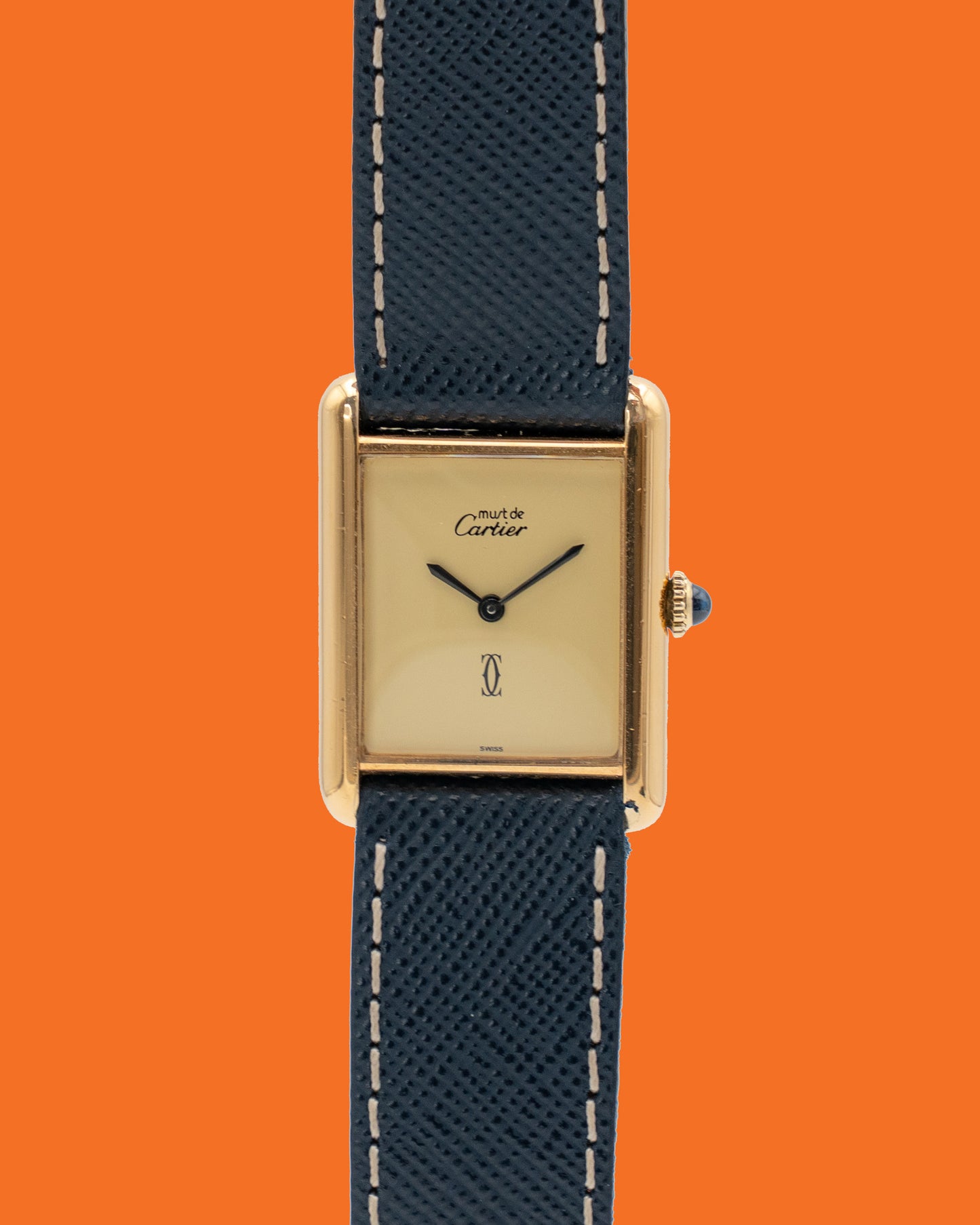 Cartier Tank Must Lemon Blank Dial