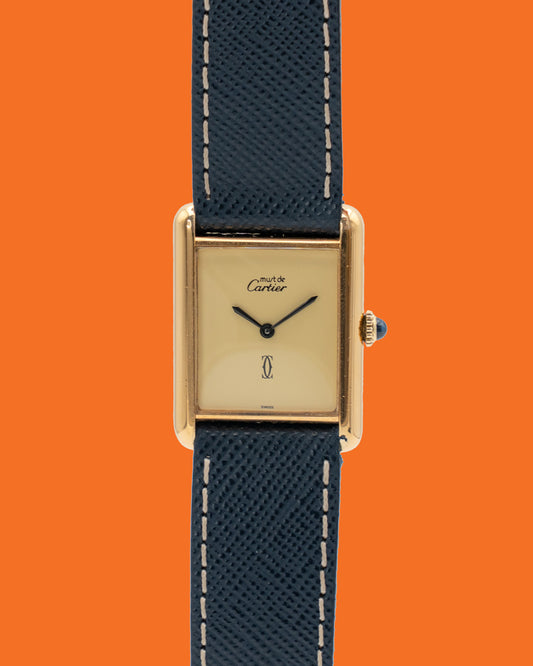 Cartier Tank Must Lemon Blank Dial