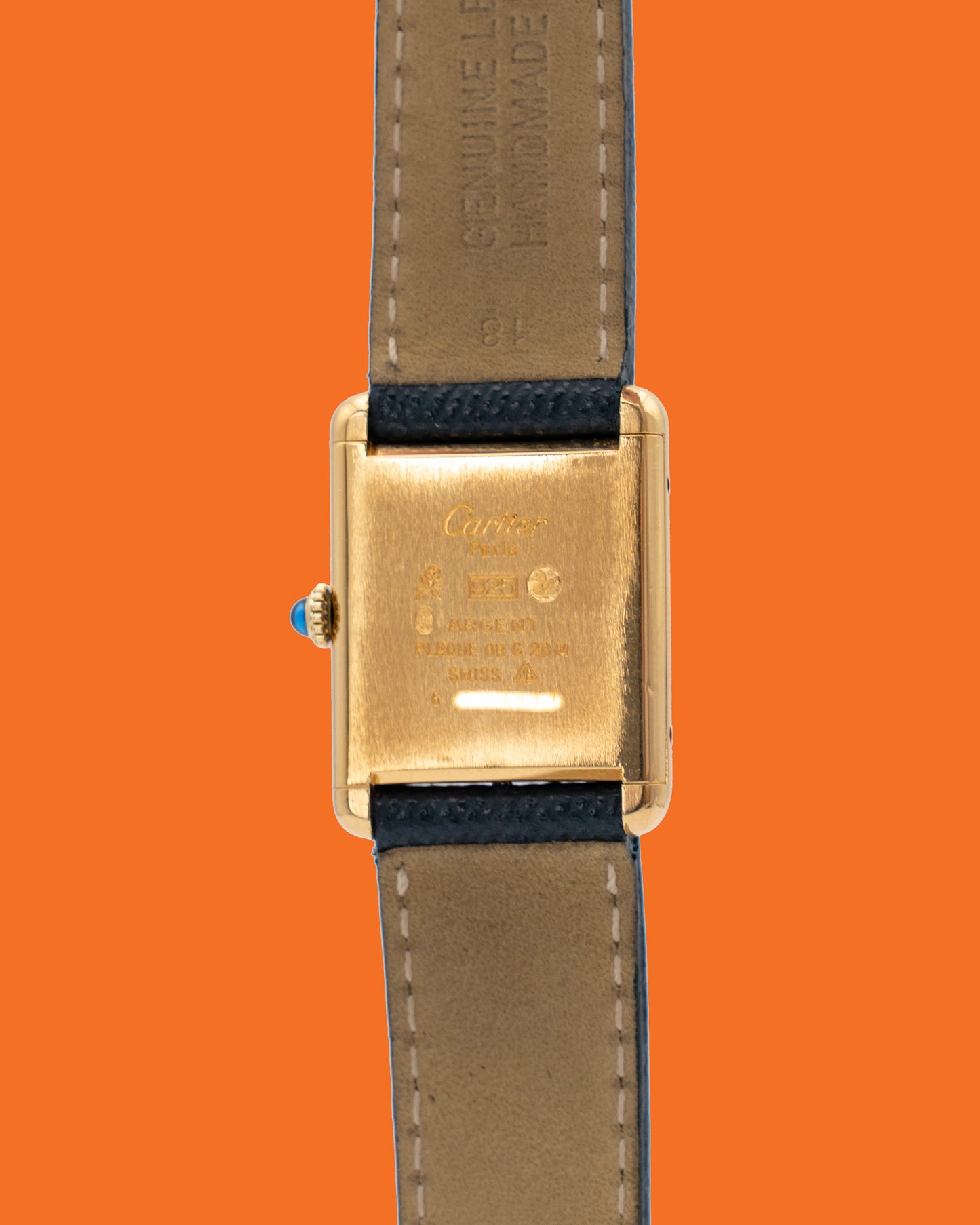 Cartier Tank Must Lemon Blank Dial