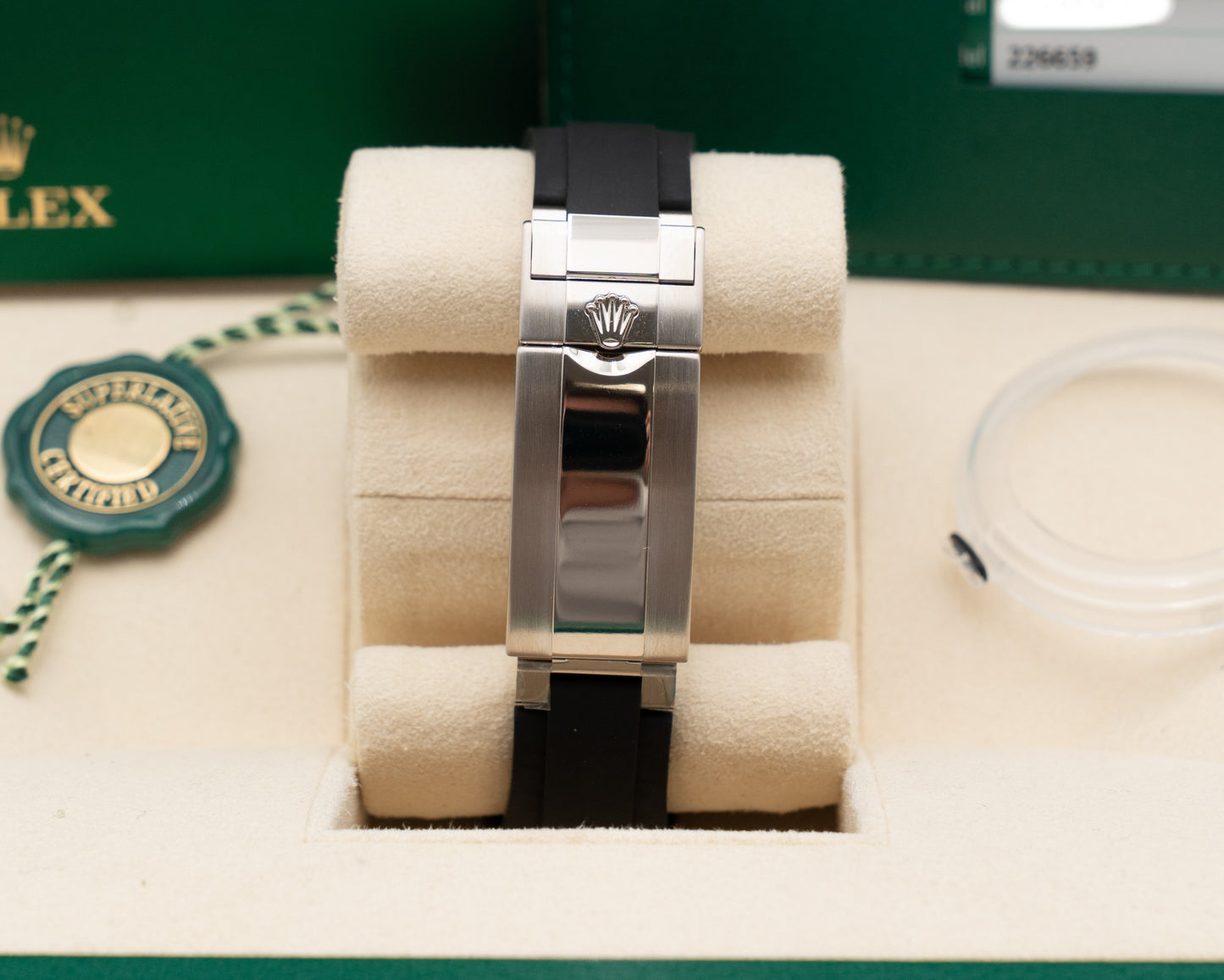 Rolex Yachtmaster 42mm 226659 White Gold on Oysterflex 2019
