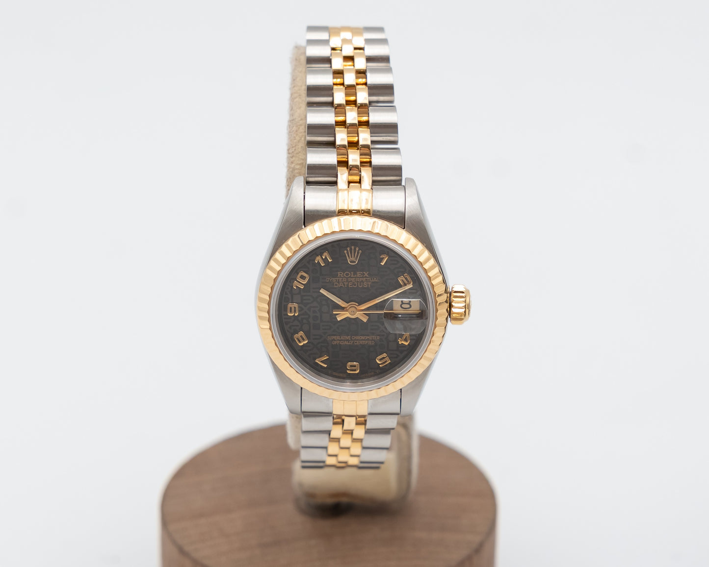 Rolex Datejust 69173 26mm Two Tone Motif Aribic Dial X serial