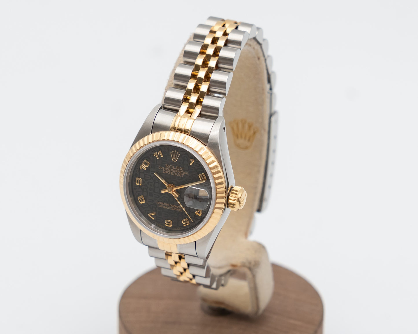 Rolex Datejust 69173 26mm Two Tone Motif Aribic Dial X serial