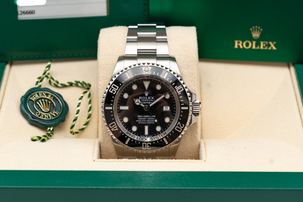 Rolex Sea-Dweller Deepsea 44mm 126660 Black 2019