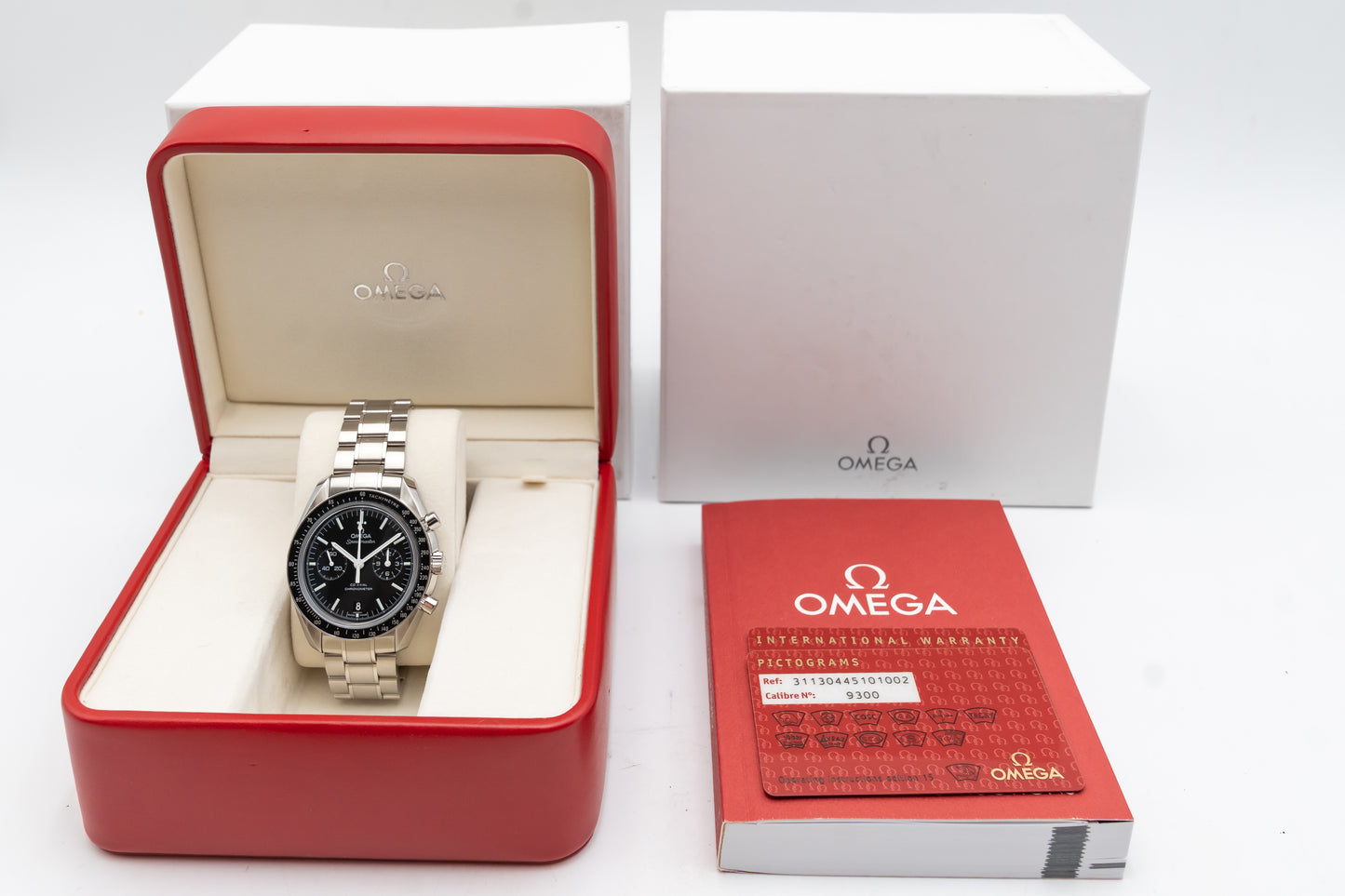 UNWORN Omega Speedmaster Moonwatch Co-Axial 44.25mm 311.30.44.51.01.002 Black Chronograph 2013