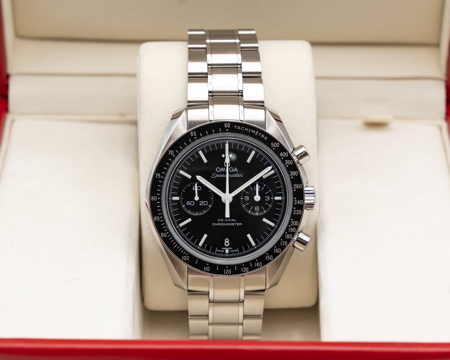 UNWORN Omega Speedmaster Moonwatch Co-Axial 44.25mm 311.30.44.51.01.002 Black Chronograph 2013