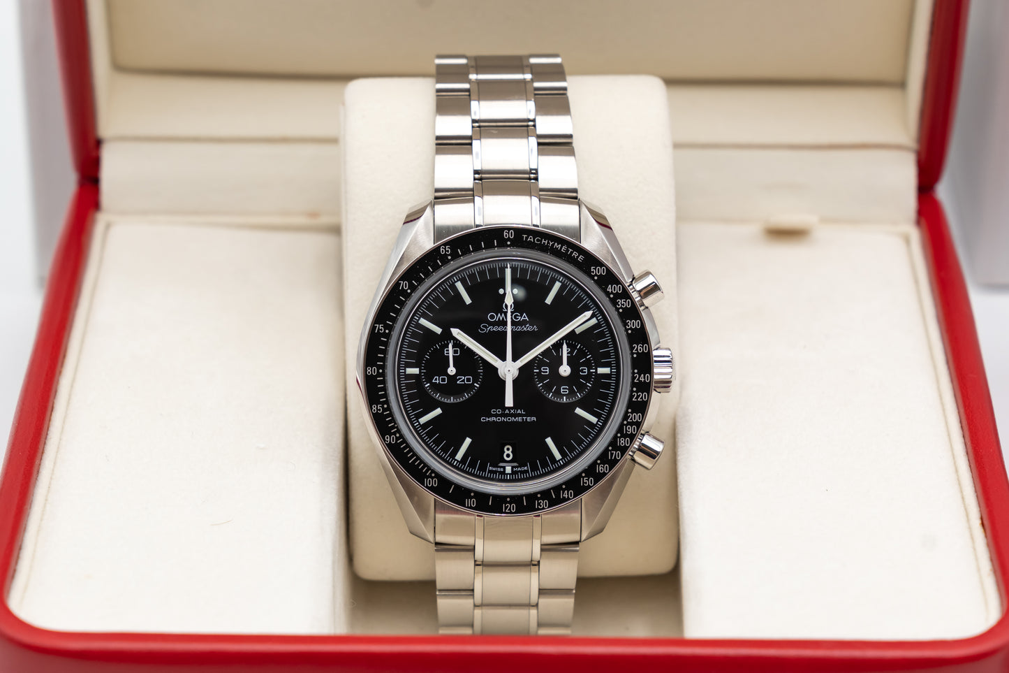 UNWORN Omega Speedmaster Moonwatch Co-Axial 44.25mm 311.30.44.51.01.002 Black Chronograph 2013