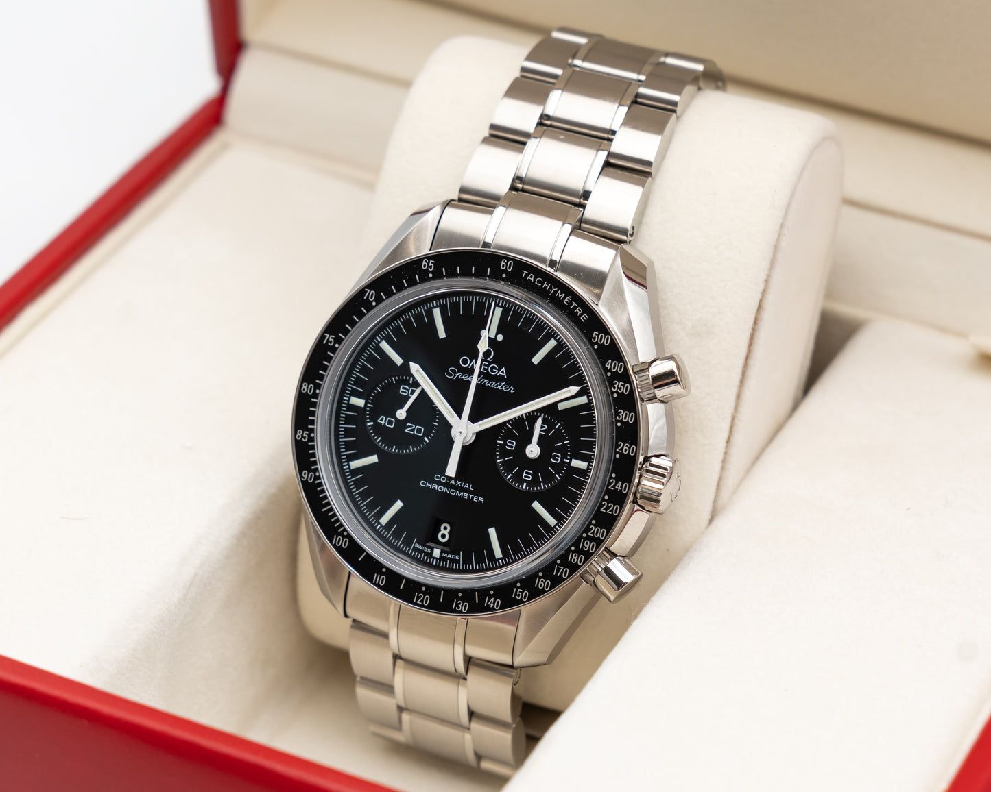 UNWORN Omega Speedmaster Moonwatch Co-Axial 44.25mm 311.30.44.51.01.002 Black Chronograph 2013
