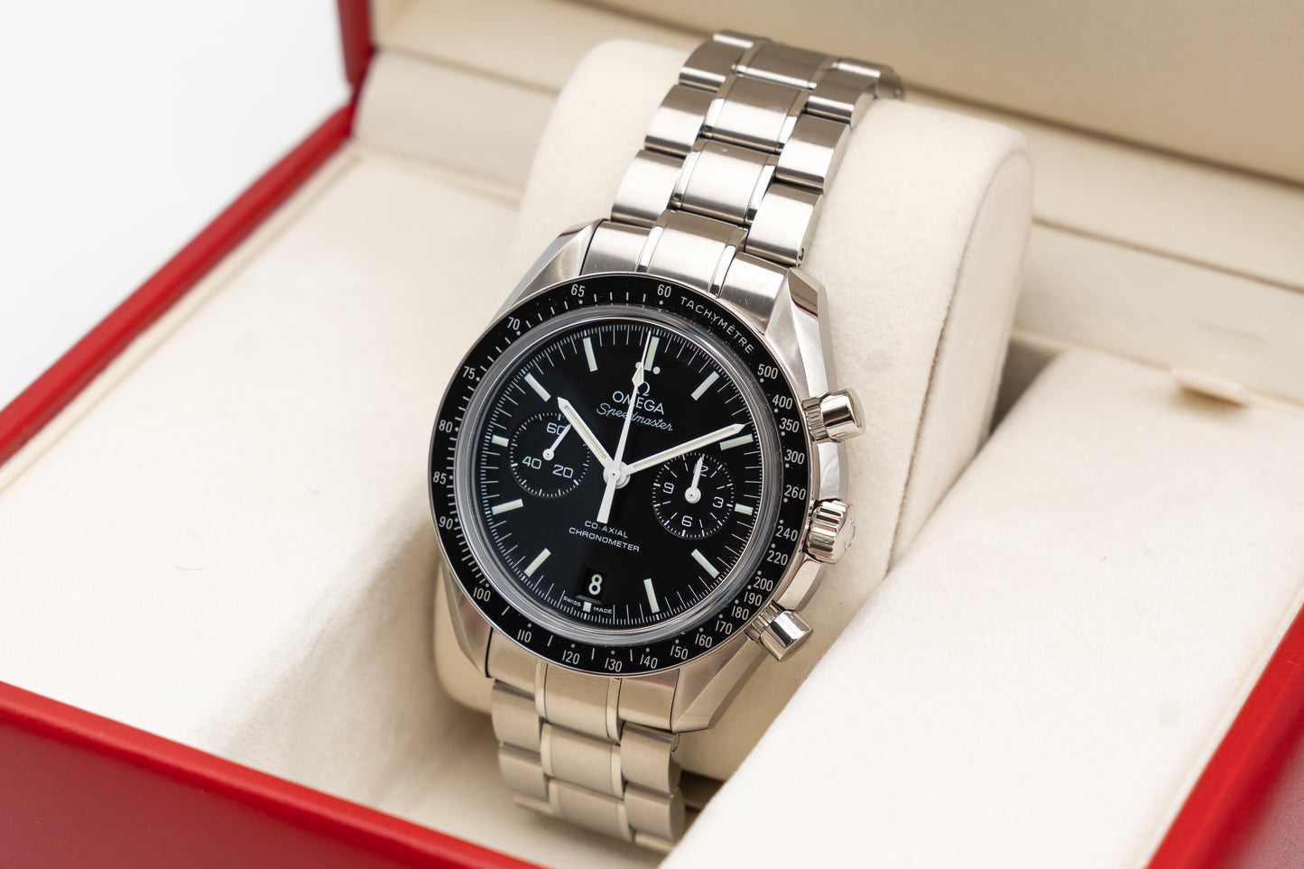 UNWORN Omega Speedmaster Moonwatch Co-Axial 44.25mm 311.30.44.51.01.002 Black Chronograph 2013