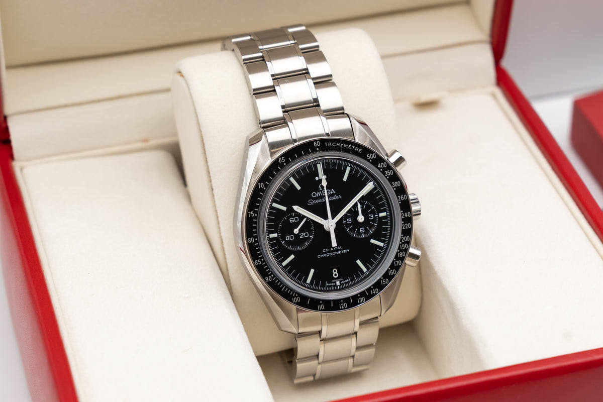 UNWORN Omega Speedmaster Moonwatch Co-Axial 44.25mm 311.30.44.51.01.002 Black Chronograph 2013