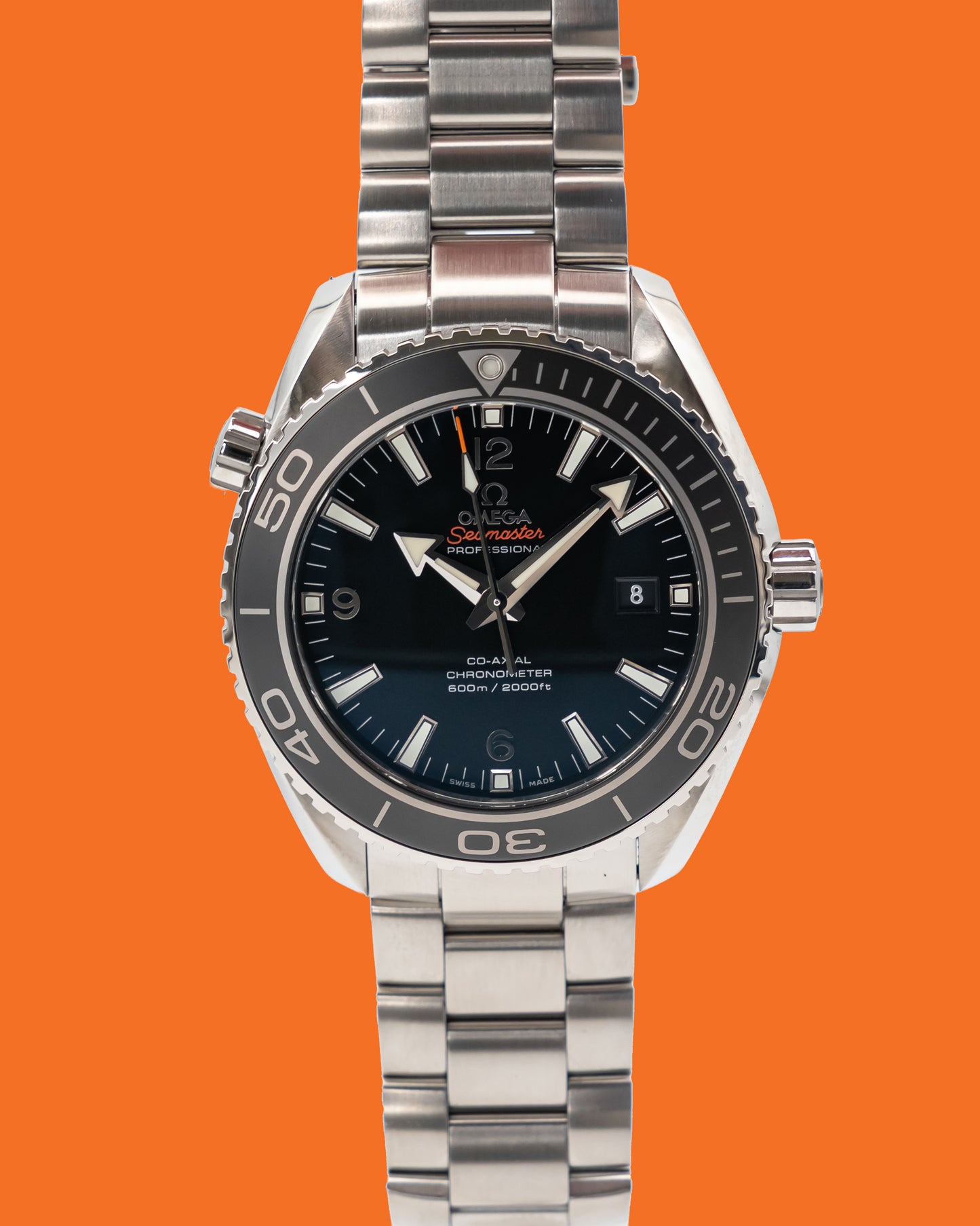 UNWORN Omega Seamaster Planet Ocean 600M 45.5mm 232.30.46.21.01.001 Stainless Steel Black 2012