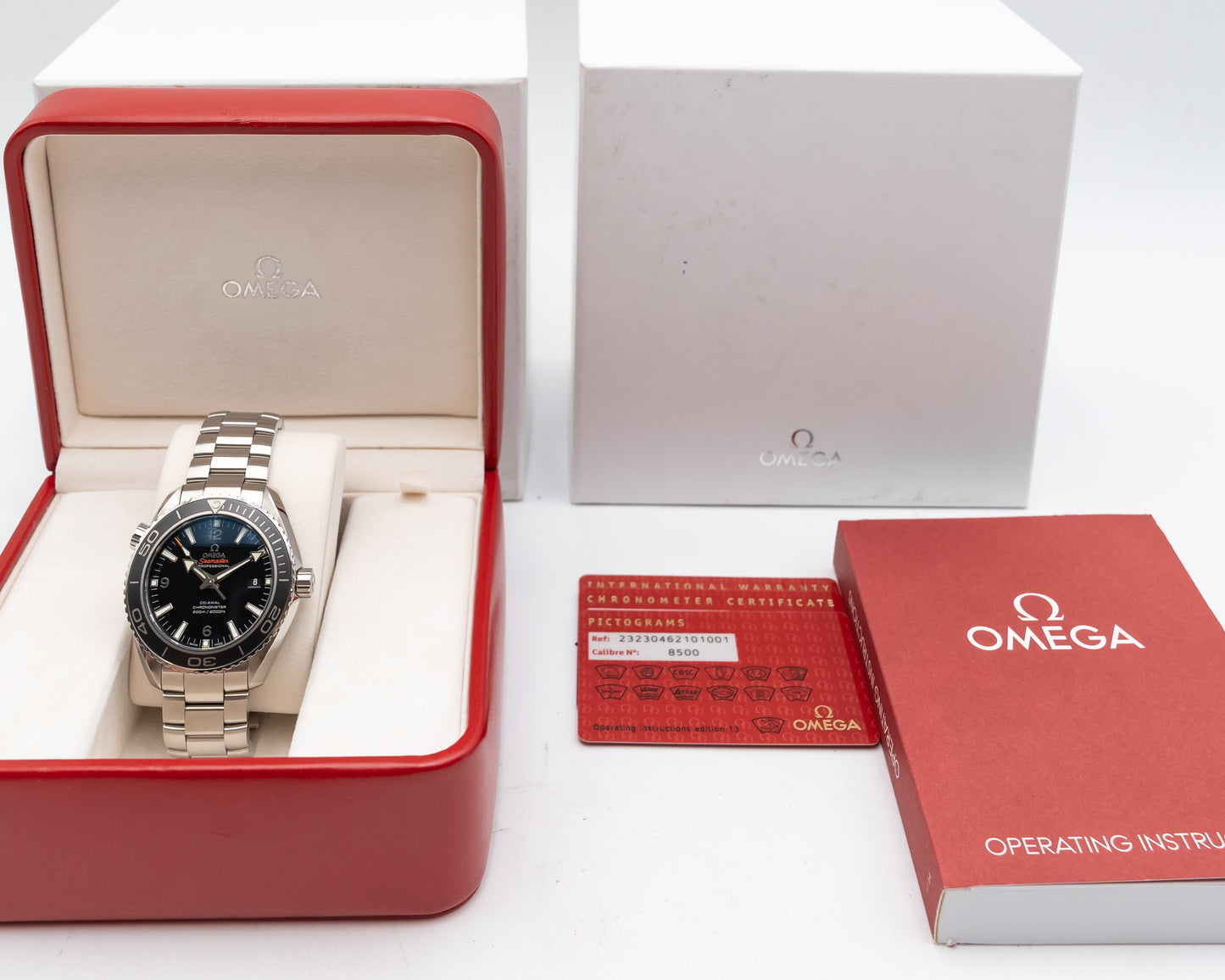 UNWORN Omega Seamaster Planet Ocean 600M 45.5mm 232.30.46.21.01.001 Stainless Steel Black 2012