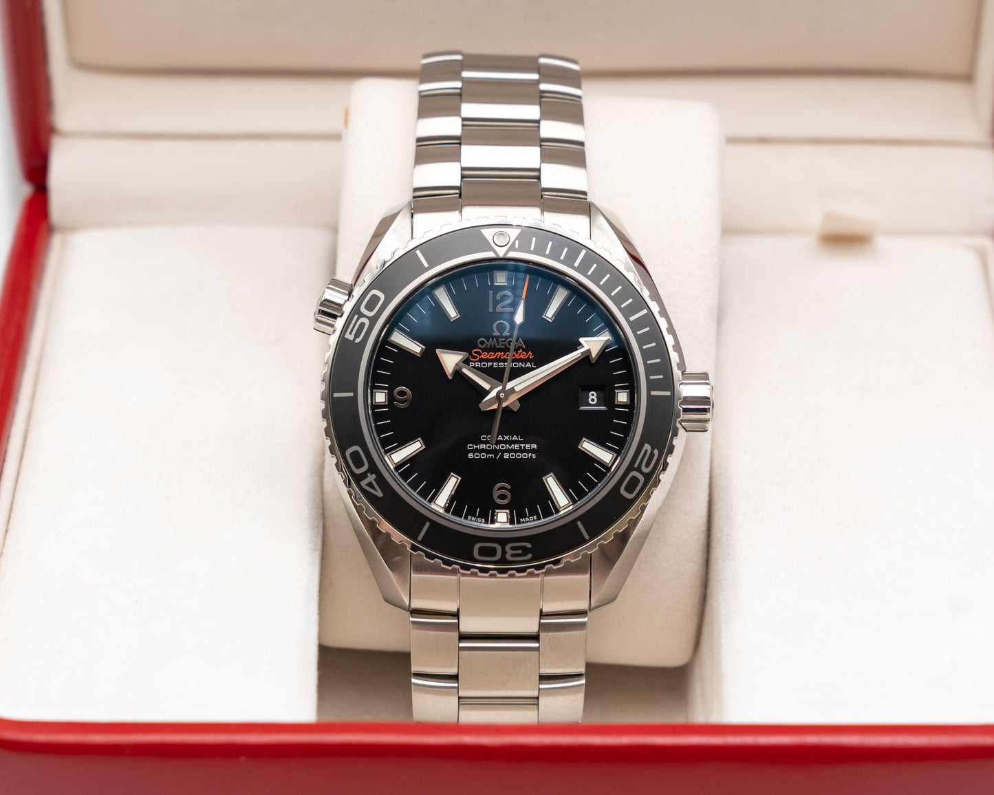 UNWORN Omega Seamaster Planet Ocean 600M 45.5mm 232.30.46.21.01.001 Stainless Steel Black 2012