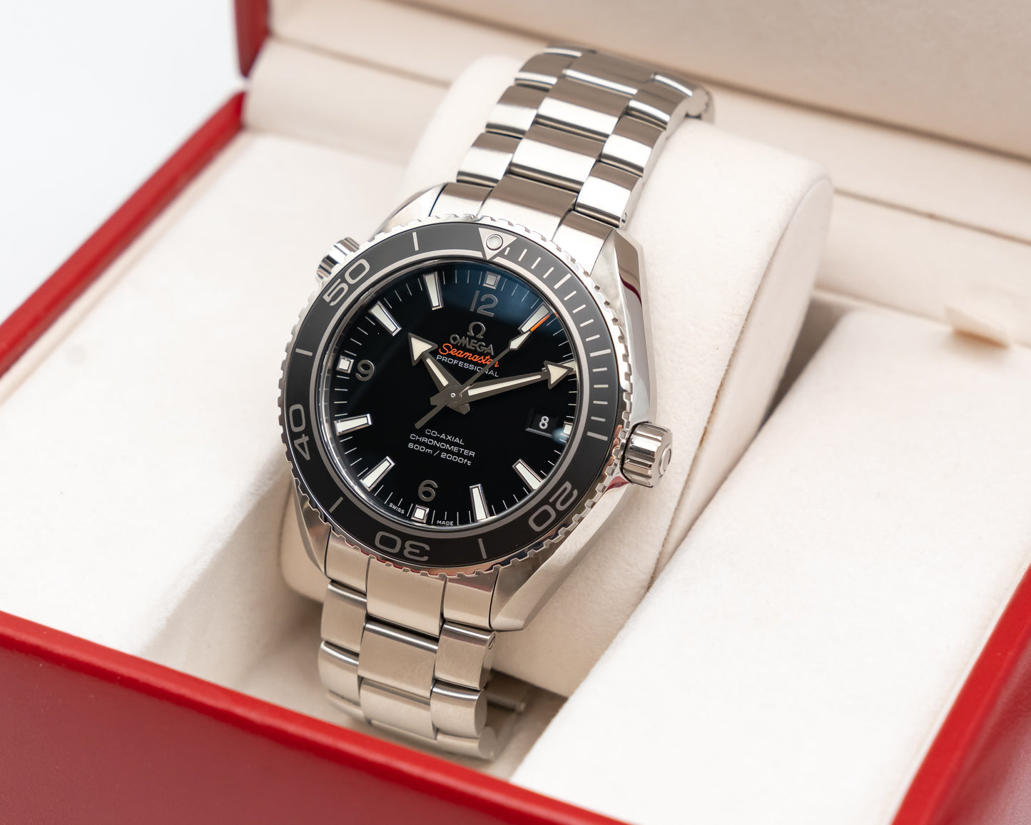 UNWORN Omega Seamaster Planet Ocean 600M 45.5mm 232.30.46.21.01.001 Stainless Steel Black 2012