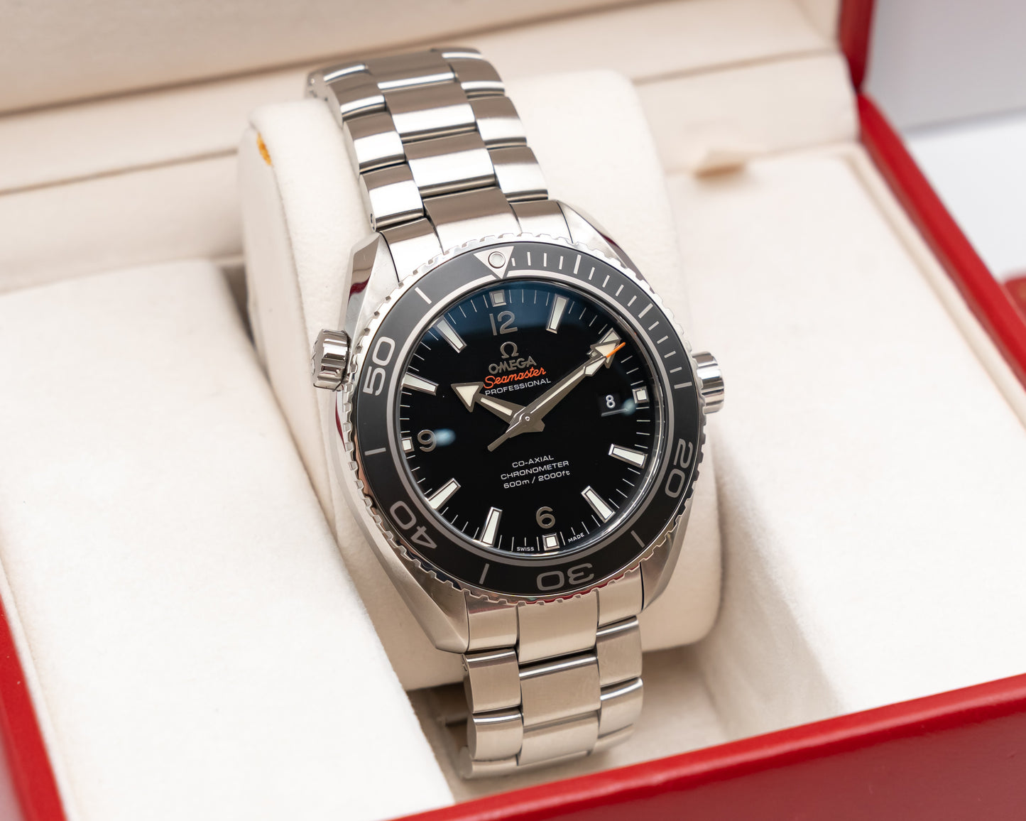 UNWORN Omega Seamaster Planet Ocean 600M 45.5mm 232.30.46.21.01.001 Stainless Steel Black 2012