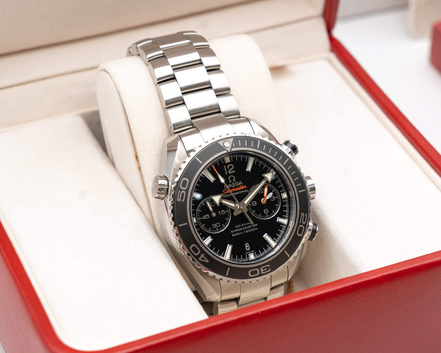 UNWORN Omega Seamaster Planet Ocean 600M 45.5mm 232.30.46.51.01.001 Chronograph Black
