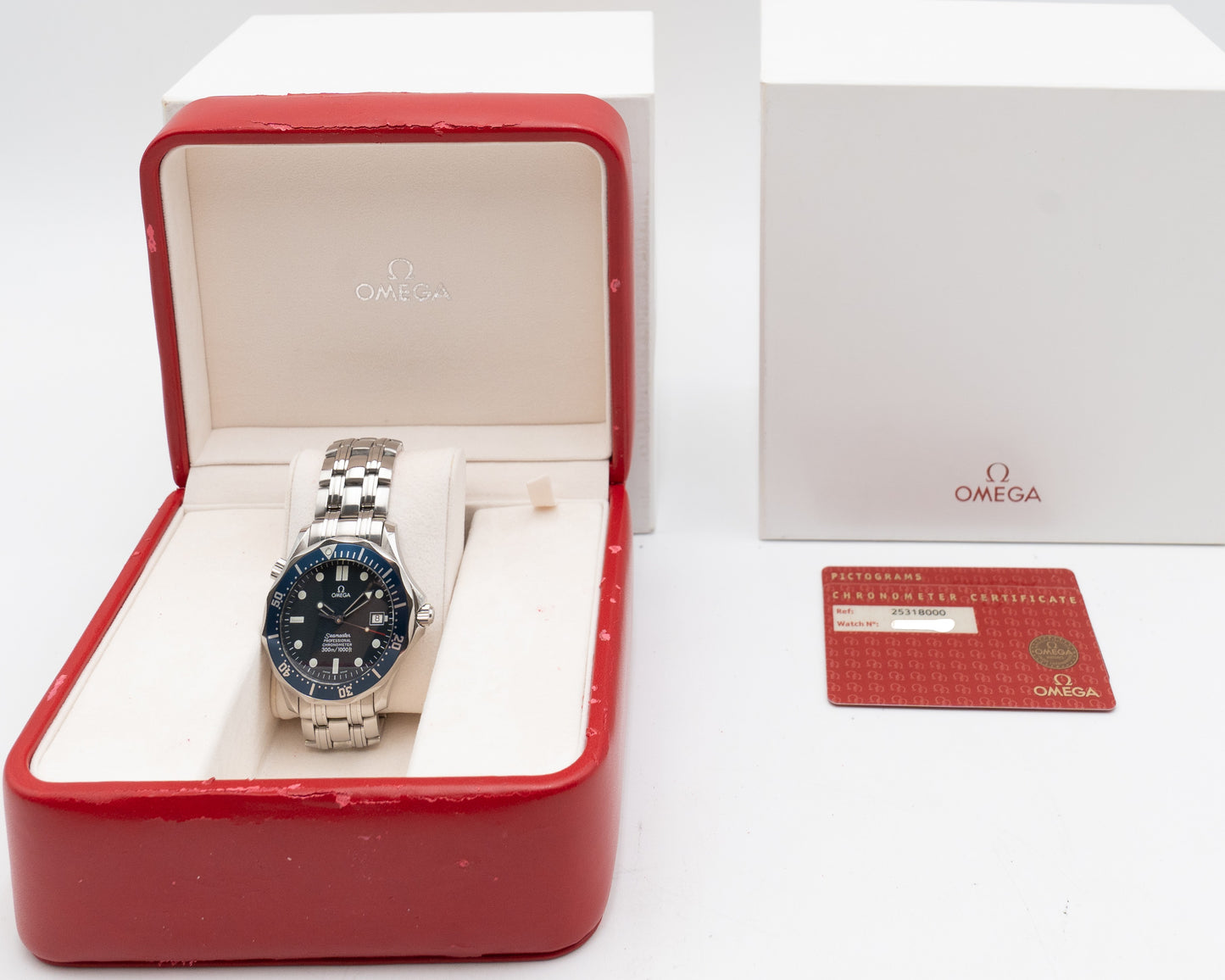 Omega Seamaster Diver 300M  Automatic 41mm  2531.80.00 Blue 007 James Bond
