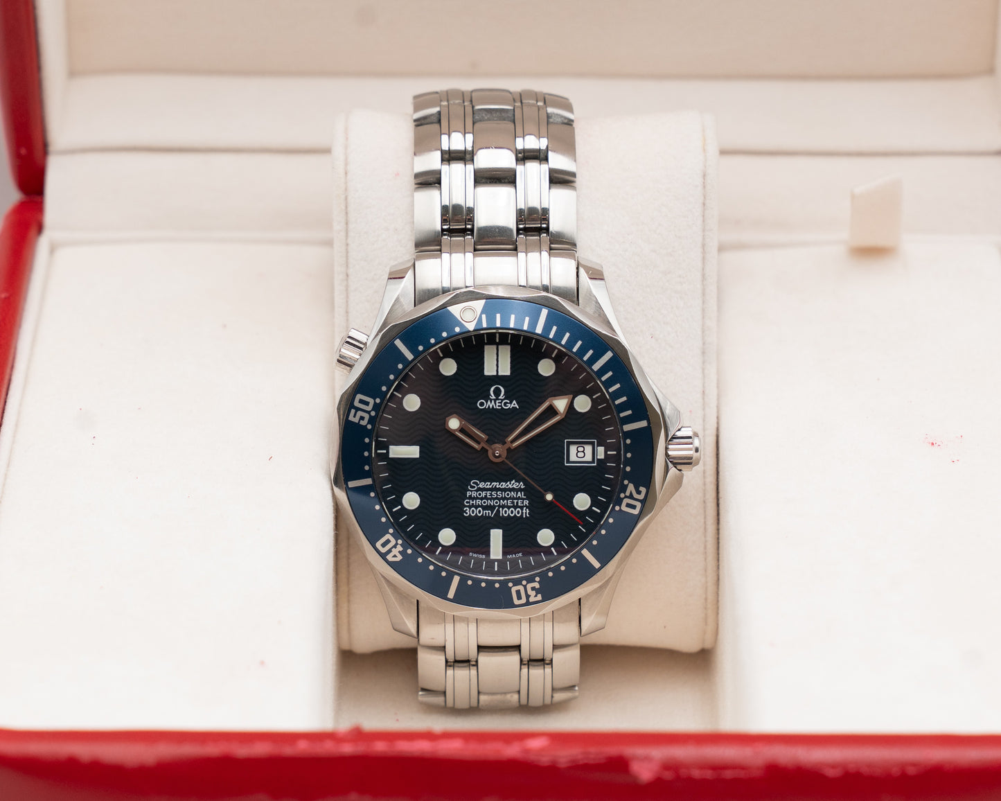 Omega Seamaster Diver 300M  Automatic 41mm  2531.80.00 Blue 007 James Bond