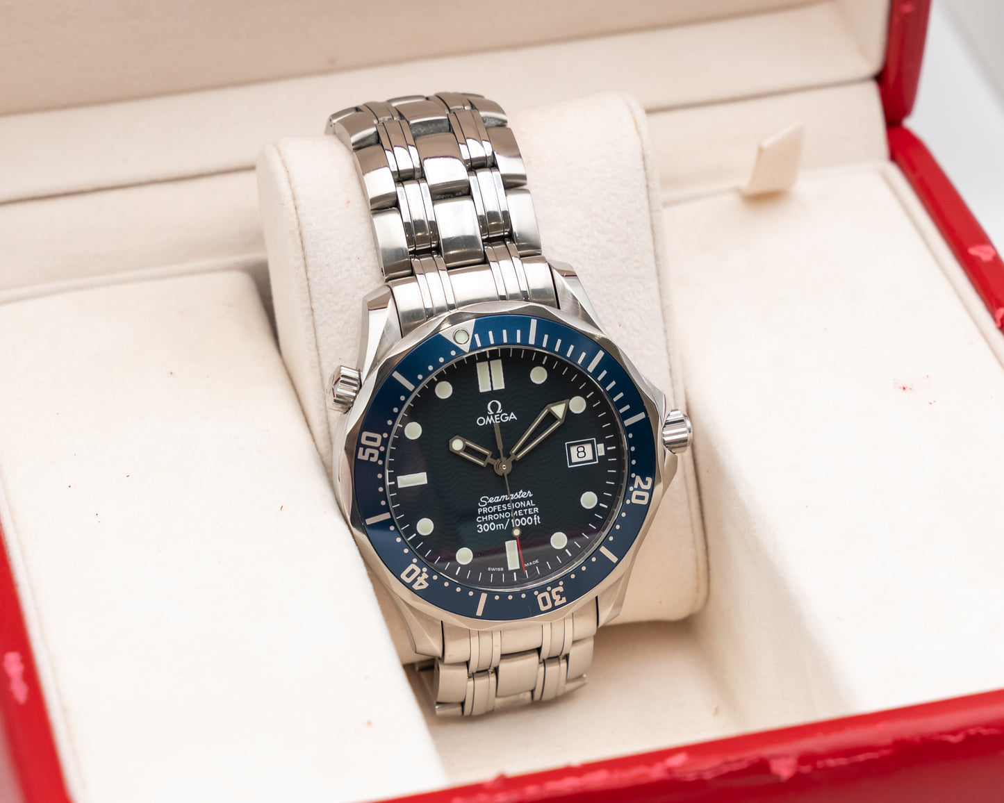 Omega Seamaster Diver 300M  Automatic 41mm  2531.80.00 Blue 007 James Bond