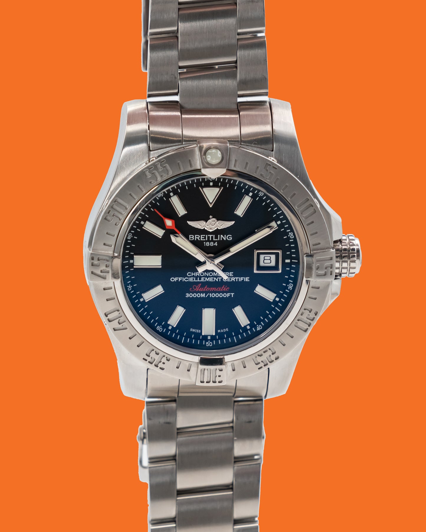 Breitling Avenger II Seawolf 45mm Black Dial